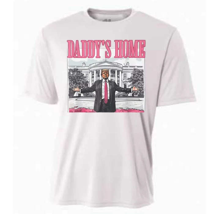 Daddys Home Vote Donald Trump 2024 Election Cooling Performance Crew T-Shirt