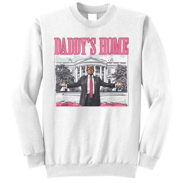 Daddys Home Vote Donald Trump 2024 Election Sweatshirt