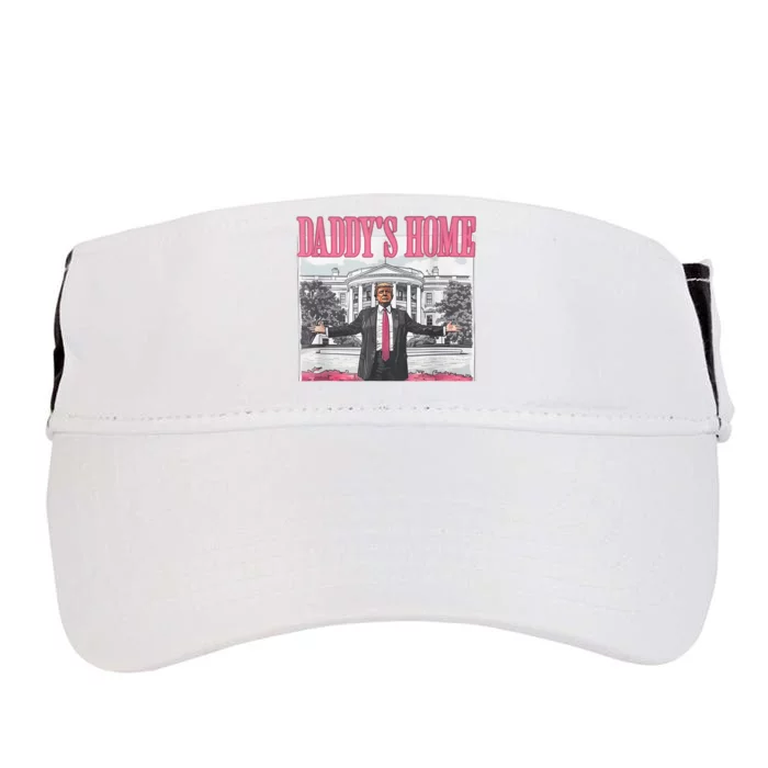 Daddys Home Vote Donald Trump 2024 Election Adult Drive Performance Visor