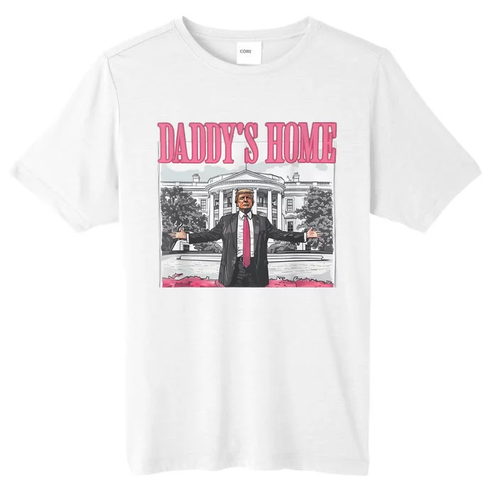 Daddys Home Vote Donald Trump 2024 Election ChromaSoft Performance T-Shirt