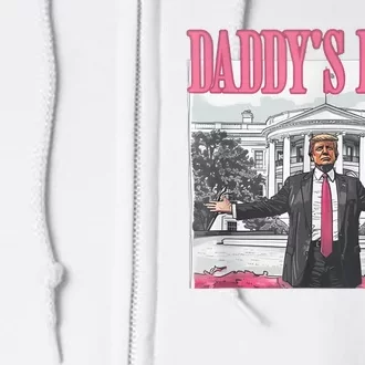 Daddys Home Vote Donald Trump 2024 Election Full Zip Hoodie