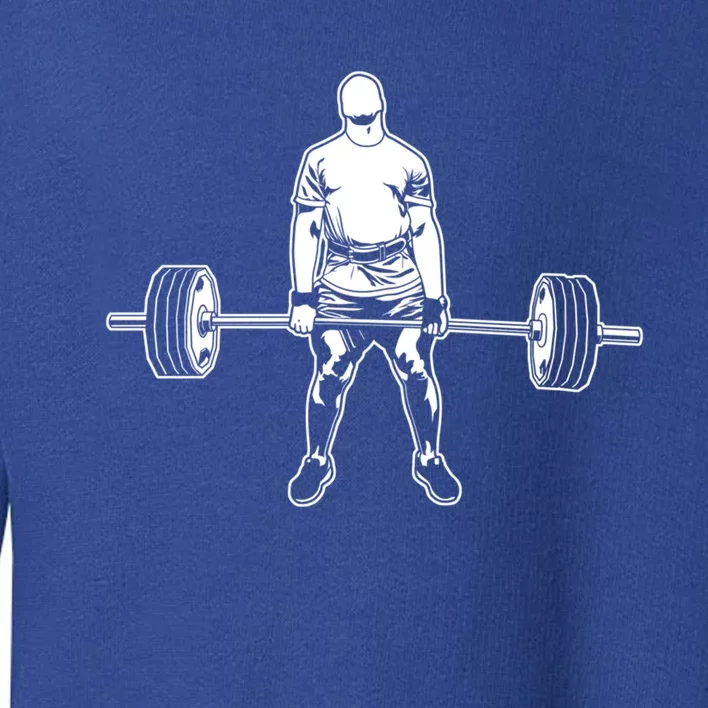 Deadlifter Heavyweight Weightlifter Powerlifter Deadlifting Meaningful Gift Toddler Sweatshirt