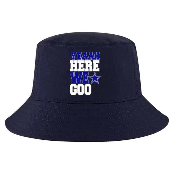 Dallas Here We Go Football Cool Comfort Performance Bucket Hat