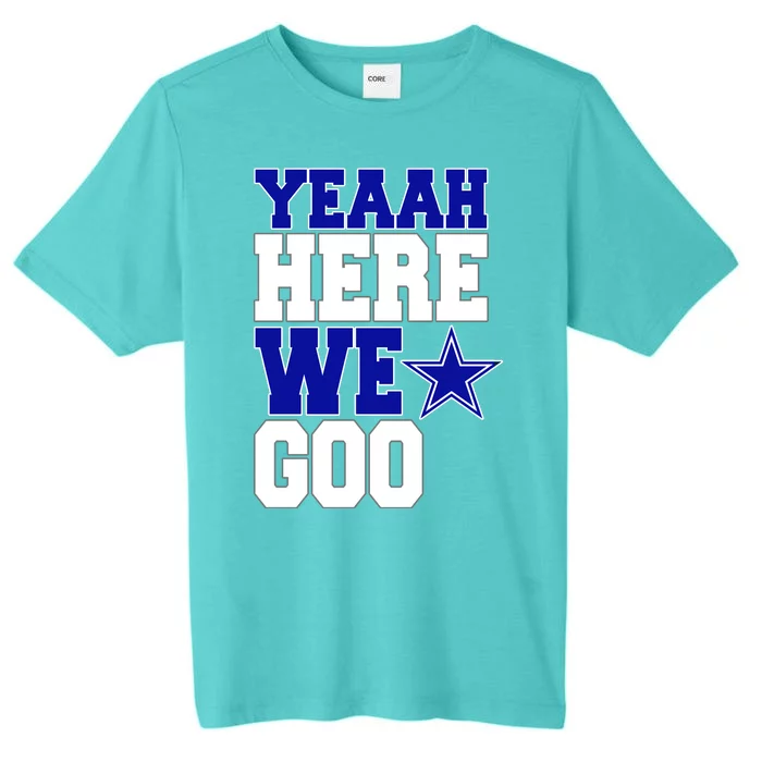 Dallas Here We Go Football ChromaSoft Performance T-Shirt