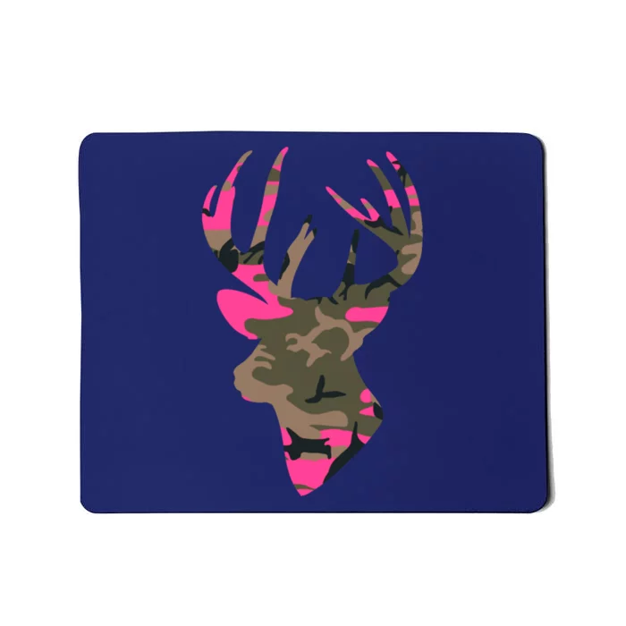 Deer Hoodie - Wo Camo Outfitter, Black Hoodie Gift Mousepad