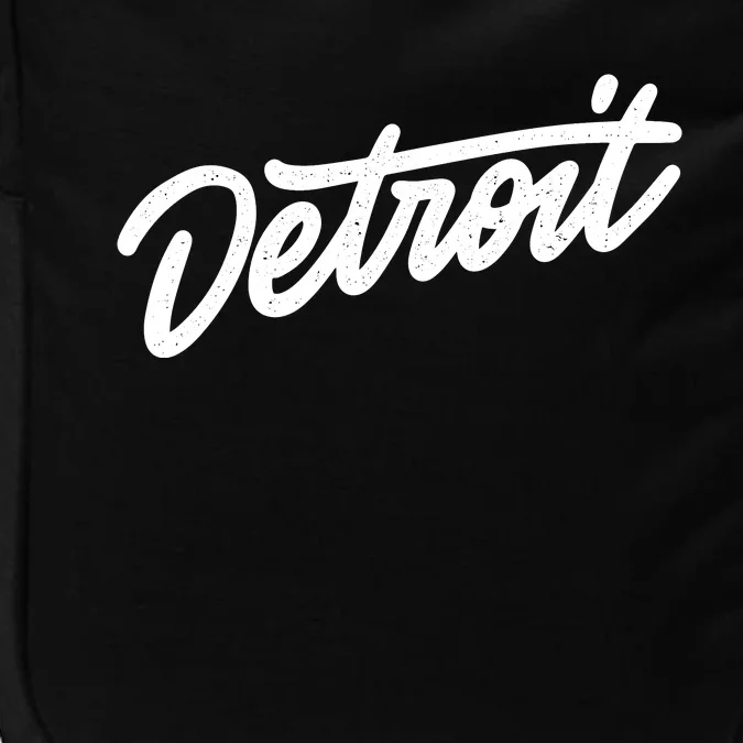 Detroit Hand Written Script Logo Impact Tech Backpack