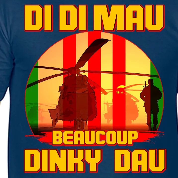 DI DI MAU Beaucoup Dinky Dau Vietnam Vet Comfort Colors T-Shirt