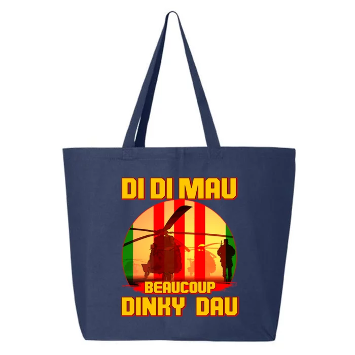 DI DI MAU Beaucoup Dinky Dau Vietnam Vet 25L Jumbo Tote