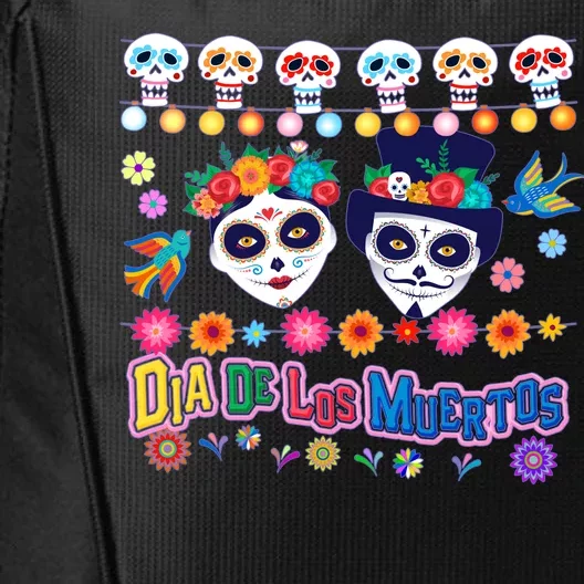 Dia De Los Muertos  Day of the Dead City Backpack