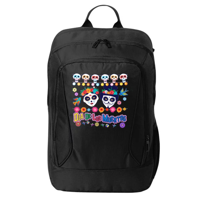 Dia De Los Muertos  Day of the Dead City Backpack