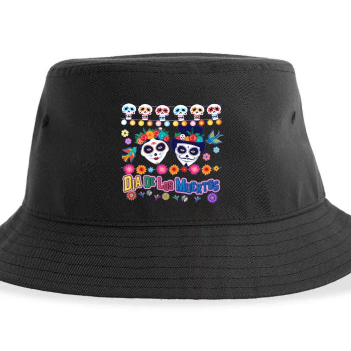 Dia De Los Muertos  Day of the Dead Sustainable Bucket Hat