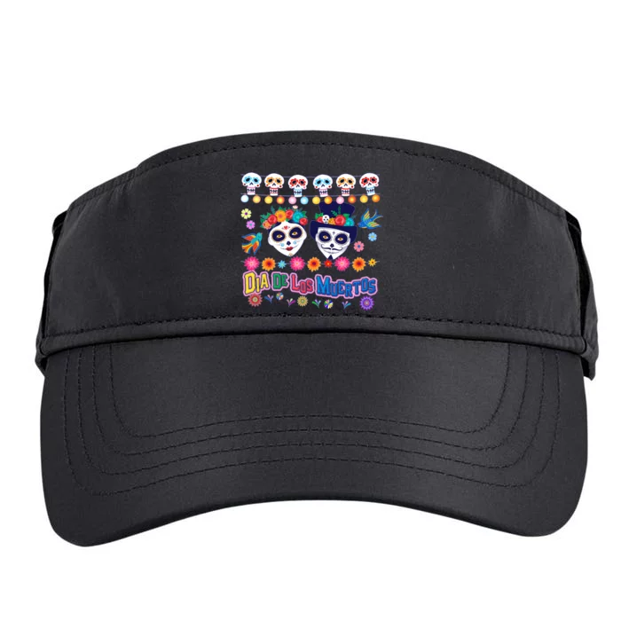 Dia De Los Muertos  Day of the Dead Adult Drive Performance Visor