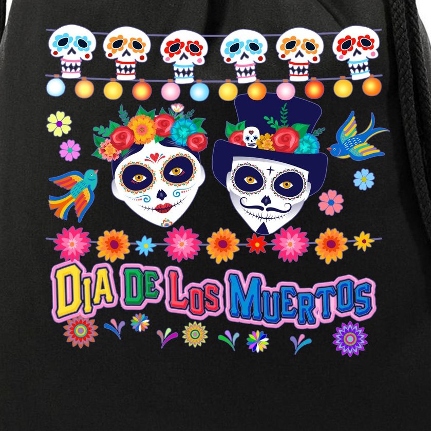 Dia De Los Muertos  Day of the Dead Drawstring Bag