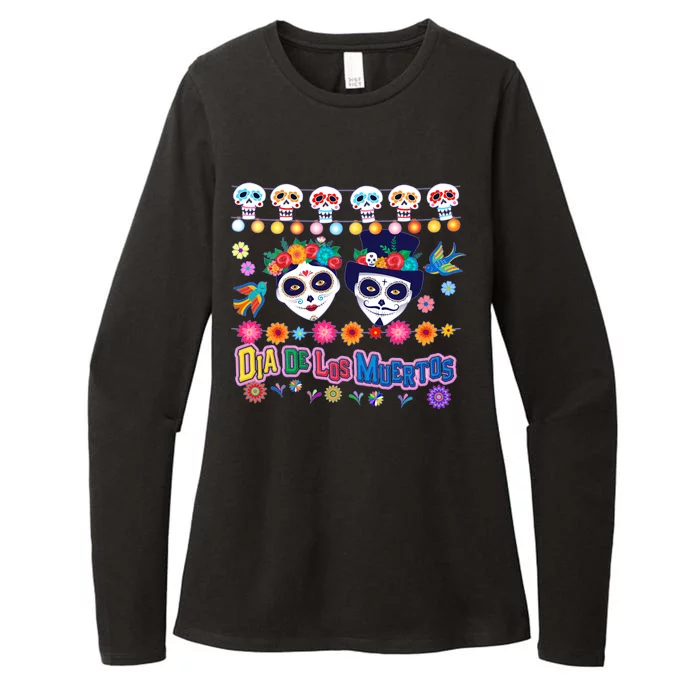 Dia De Los Muertos  Day of the Dead Womens CVC Long Sleeve Shirt