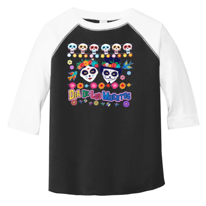 Dia De Los Muertos  Day of the Dead Toddler Fine Jersey T-Shirt