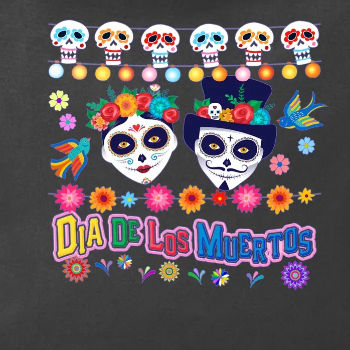 Dia De Los Muertos  Day of the Dead Zip Tote Bag