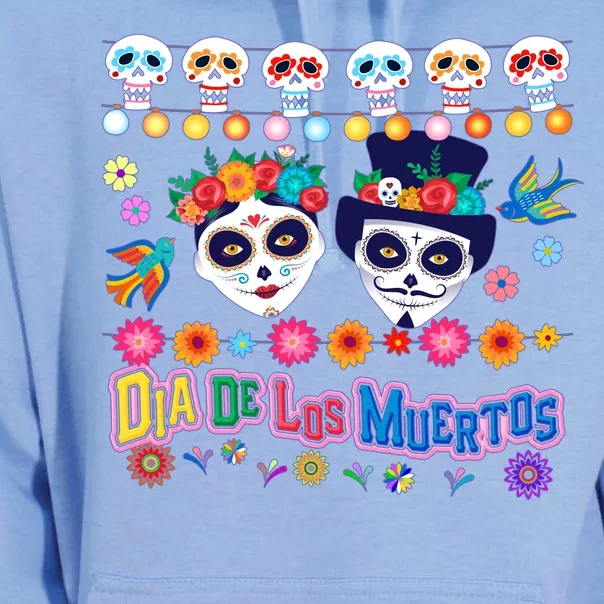 Dia De Los Muertos  Day of the Dead Unisex Surf Hoodie