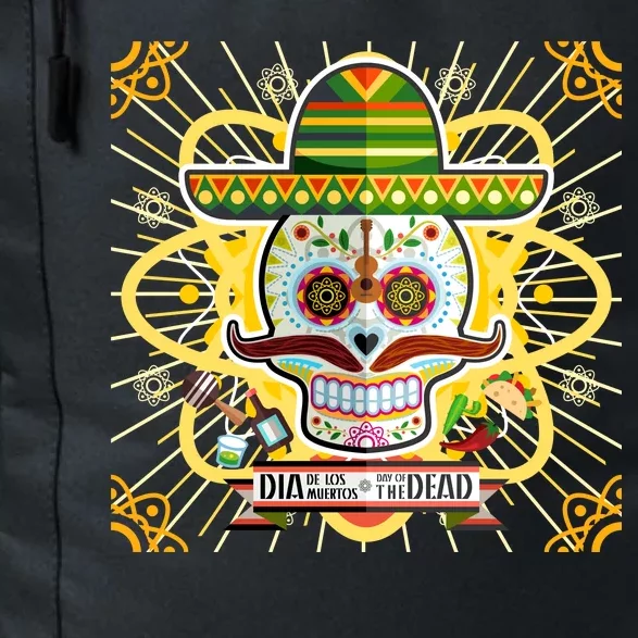 Dia De Los Muertos Day of the Dead Sugar Skull Daily Commute Backpack