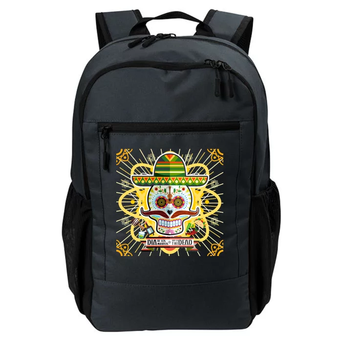 Dia De Los Muertos Day of the Dead Sugar Skull Daily Commute Backpack