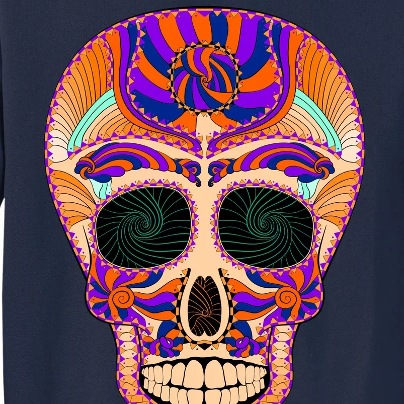 Dia de Muertos Mexican Skull Tall Sweatshirt