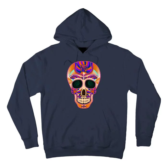 Dia de Muertos Mexican Skull Tall Hoodie