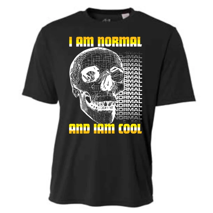 Dasharez0ne I Am Normal And Iam Cool Cooling Performance Crew T-Shirt