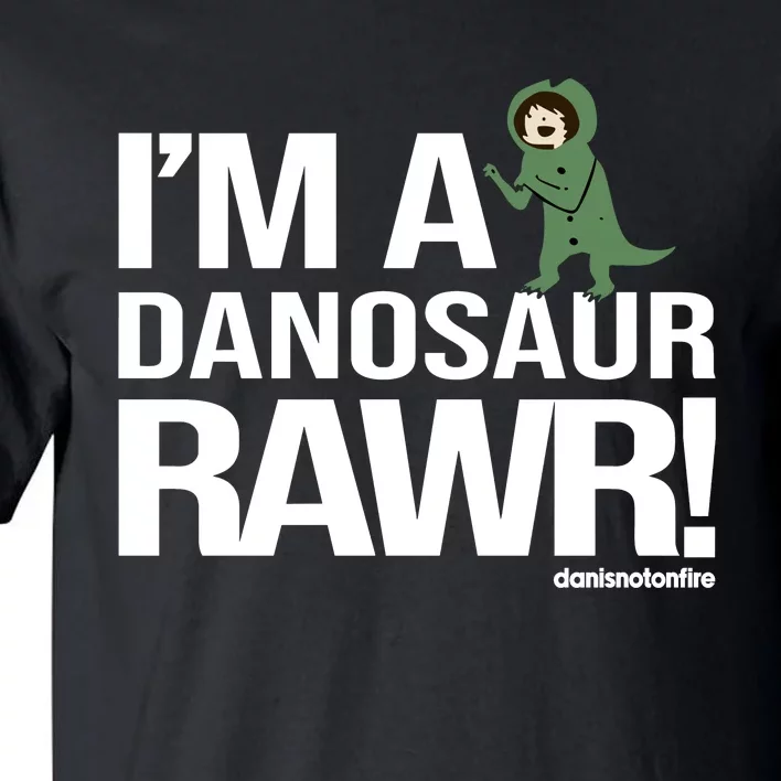 Danisnotonfire IM A Dinosaur Rawr Tall T-Shirt