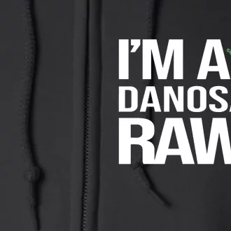 Danisnotonfire IM A Dinosaur Rawr Full Zip Hoodie