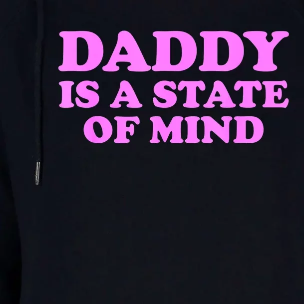 Daddy Is A State Of Mind Appare Womens Funnel Neck Pullover Hood