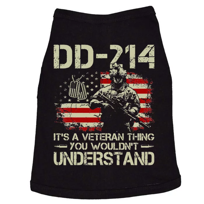 DD214 It's A Veteran Thing You Wouldn't Understand DD214 Doggie Tank