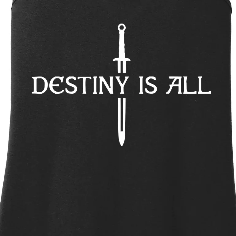 Destiny Is All Ladies Essential Tank