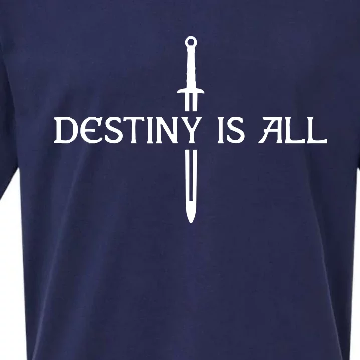 Destiny Is All Sueded Cloud Jersey T-Shirt