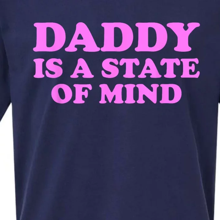 Daddy Is A State Of Mind Sueded Cloud Jersey T-Shirt