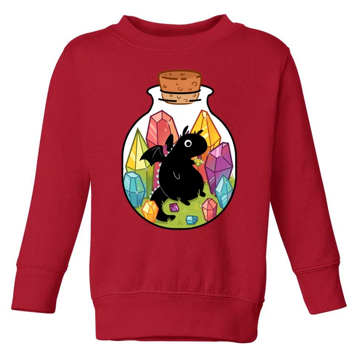 Dragon In A Bottle Toddler Sweatshirt