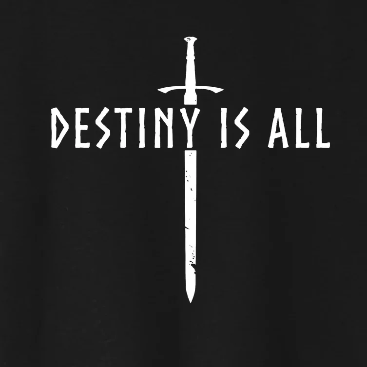 Destiny Is All Kingdom Women's Crop Top Tee