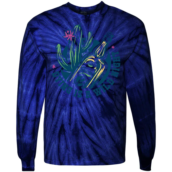 Dying Is A Wild Night Tequila Tie-Dye Long Sleeve Shirt