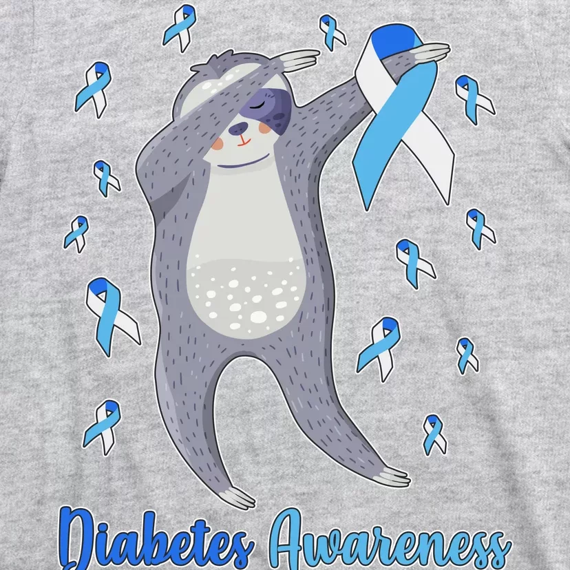 Diabetes Awareness Dabbing Sloth T-Shirt