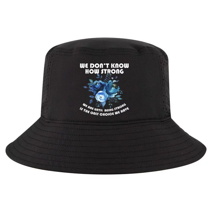 Diabetes Awareness Florial Cool Comfort Performance Bucket Hat