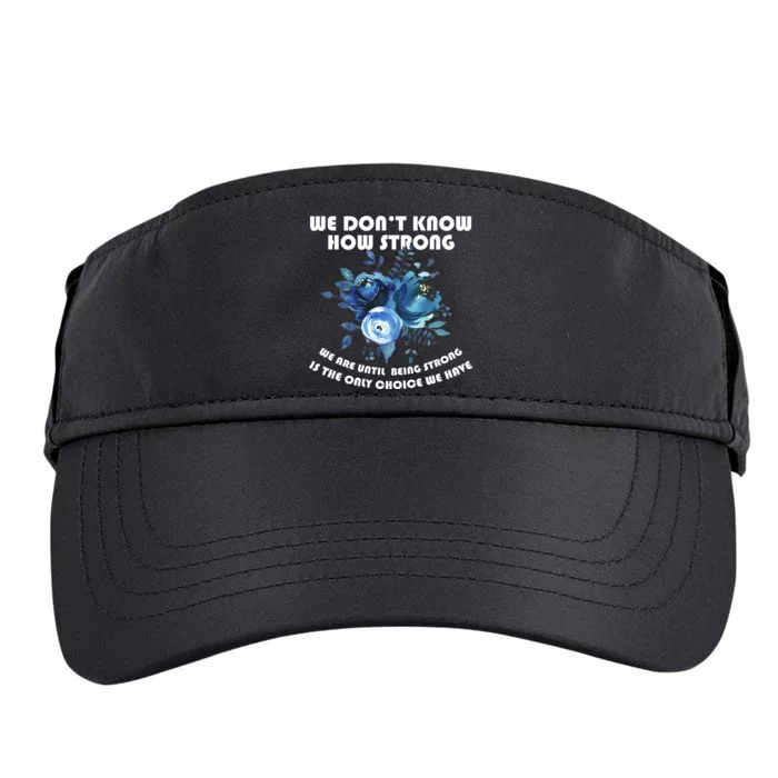 Diabetes Awareness Florial Adult Drive Performance Visor