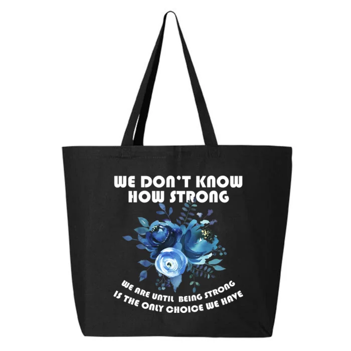 Diabetes Awareness Florial 25L Jumbo Tote