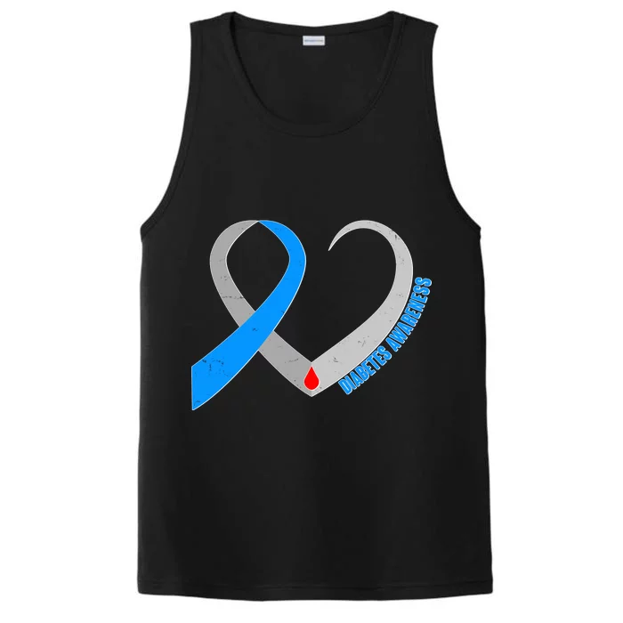 Diabetes Awareness Heart Performance Tank