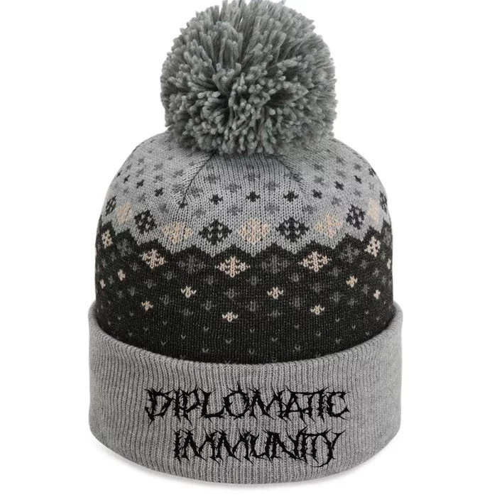 Diplomatic Immunity (Bjmn) The Baniff Cuffed Pom Beanie