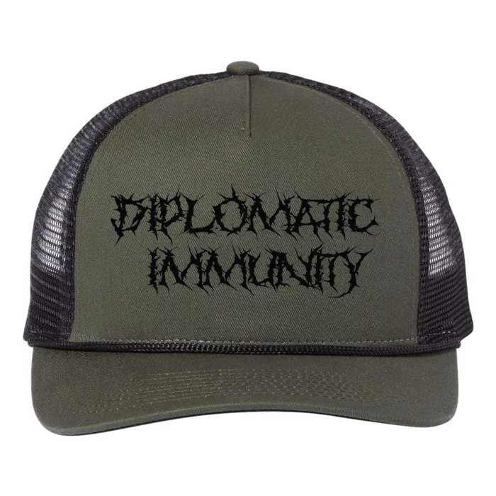 Diplomatic Immunity (Bjmn) Retro Rope Trucker Hat Cap