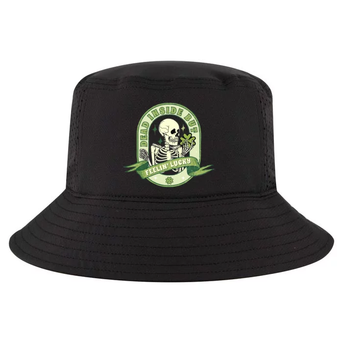 Dead Inside But Lucky Cool Comfort Performance Bucket Hat