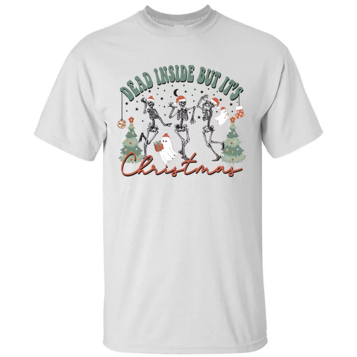 Dead Inside But Its Christmas Tall T-Shirt