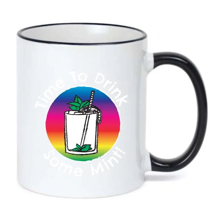 Day Ing Bourbon Whiskey Mint Julep Mojito Rum Vacation Gift Black Color Changing Mug