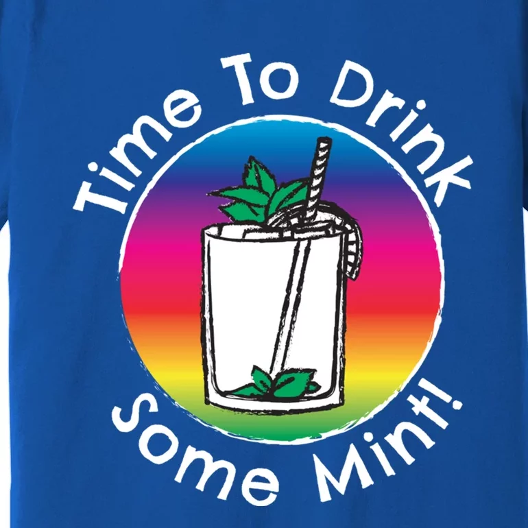 Day Ing Bourbon Whiskey Mint Julep Mojito Rum Vacation Gift Premium T-Shirt