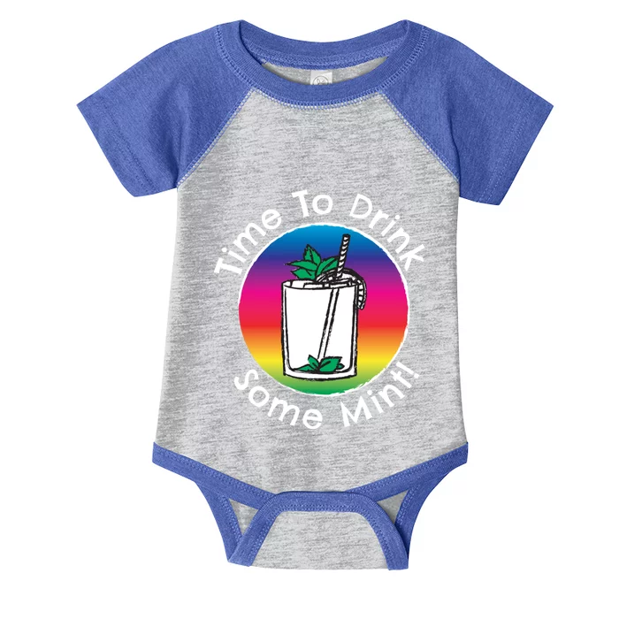 Day Ing Bourbon Whiskey Mint Julep Mojito Rum Vacation Gift Infant Baby Jersey Bodysuit