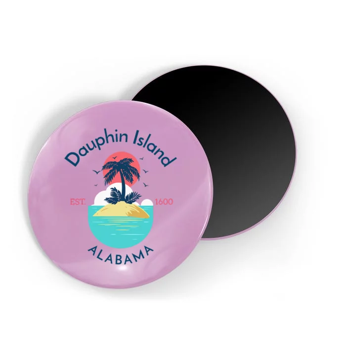 Dauphin Island Beach Alabama Magnet