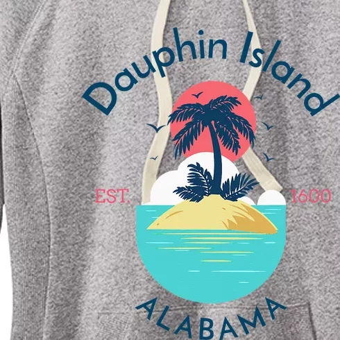 Dauphin Island Beach Alabama Women's Fleece Hoodie